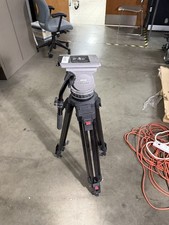 Cartoni Gamma Tripod System, Fluid Head, Tripod Legs  Handle, 2 Stage, 35lbs