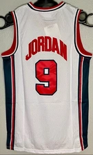 Michael Jordan Jersey Men’s Size Medium USA White Edition NWT
