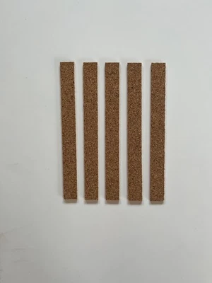 KORK-KÜHNE Korkstreifen zur Passoptimierung 5 Stück Hut Hutband Korkeinlage mit Klebeband