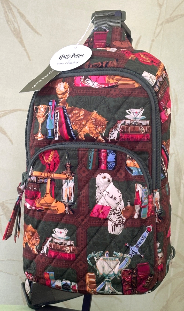 VERA BRADLEY HARRY POTTER LORMAN SLING BACKPACK HOGWARTS  display picture 1