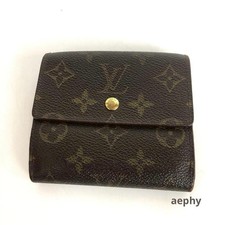 Louis Vuitton Two Fold Wallet Porte Monnaie Monogram