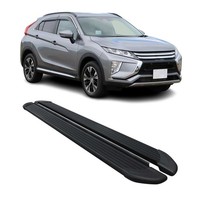 Trittbretter Seitenschweller FüR Mitsubishi Eclipse Cross 2018-2026 Alu Schwarz