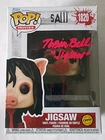 Funko Pop Jigsaw Chase Exclusive Signed Tobin Bell OC Celebrity CERTIFIED