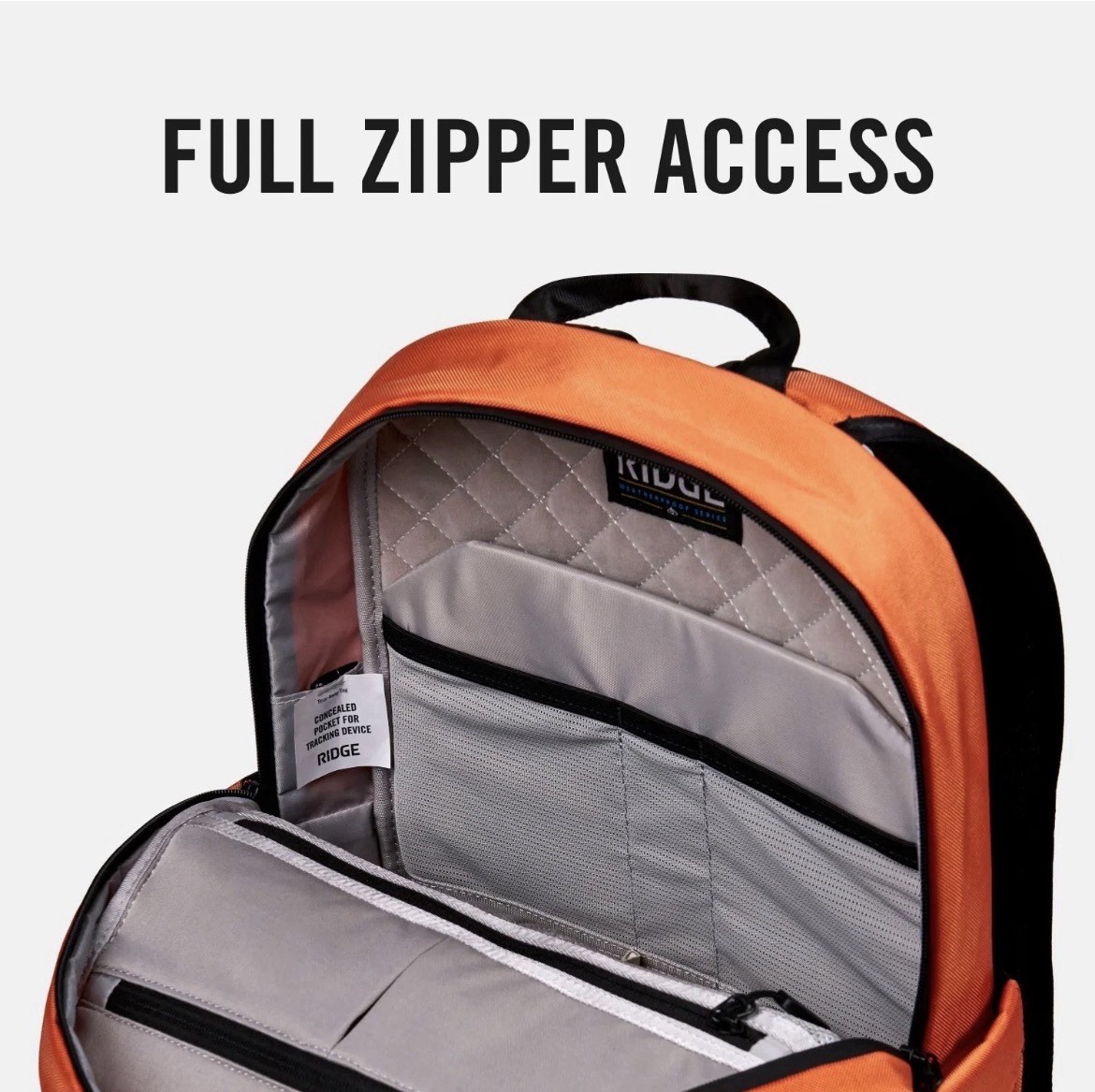 Sunset Ridge Backpack RIDGE COMMUTER BACKPACK COLLOR BASECAMP ORANGE MATERIAL BALLISTIC NYLON ...