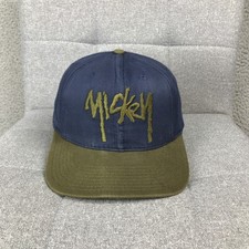 Vintage Goofy's Hat Co. Hat Cap Snap Back One Size Blue Mens Mickey Mouse 90s