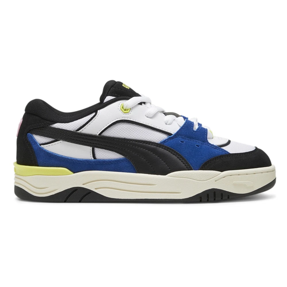 PUMA 180 Lace Up Mens Black, Blue, White Sneakers Casual Shoes 38926719