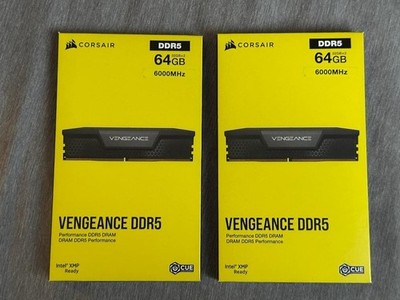 Corsair Vengeance 64 GB (32GB x 2) 6000 MHz CL40 DDR5 RAM
