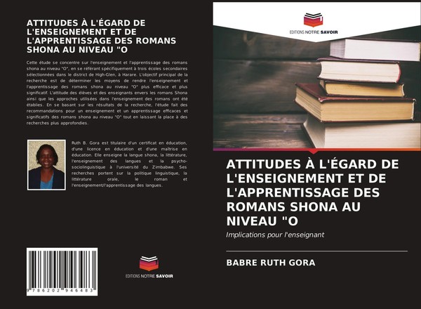 Babre Ruth Gora | Attitudes À L'ÉGard De L'enseignement Et De L'apprentissage...-image