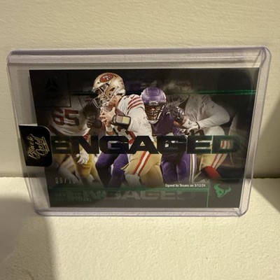 2024 Panini Luminance Engaged Danielle Hunter #ENG-DHR Green /10