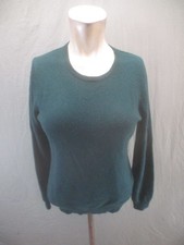 Charter Club Size S Womens Green 100 Cashmere Luxury Beauty Soft Pull Over 705
