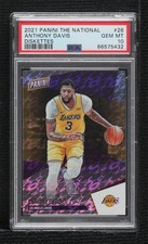 2021 Panini National Convention Diskettes 16/25 Anthony Davis PSA 10 GEM MT 03bg