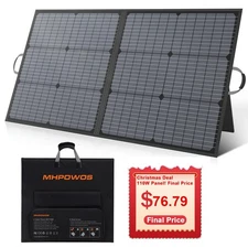 Foldable Solar Panel 110W 220W 440W Solar Charger for ALLPOWERS ECOFLOW JACKERY