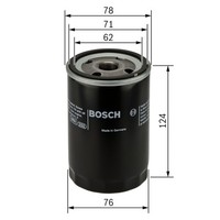 Bosch ÖLfilter 0 451 103 105 FüR MERCEDES-BENZ