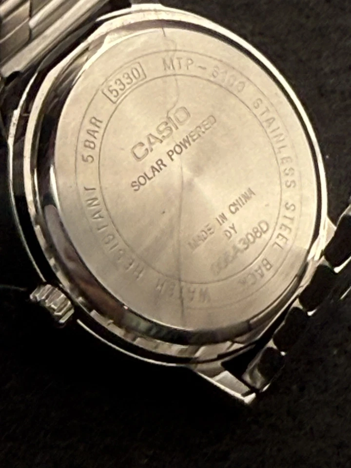 Casio 5330 Solar Mens Watch with Gift Box - image 3 of 4