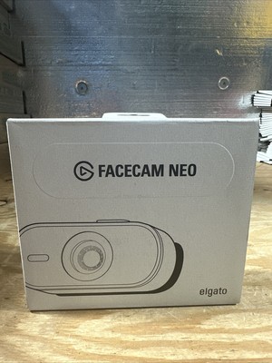 Elgato Facecam Neo 1080p60 Full HD Webcam Video Conferencing Gaming Stream