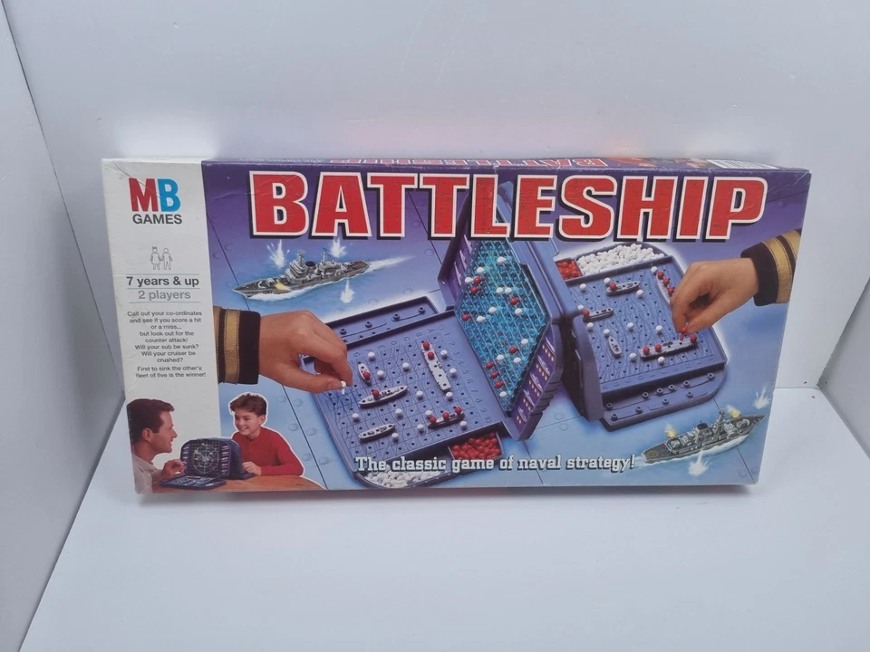 Vintage Battleship by MB Games 1995 The Classic Naval Action Game (7+) Complete - Image 2 of 4