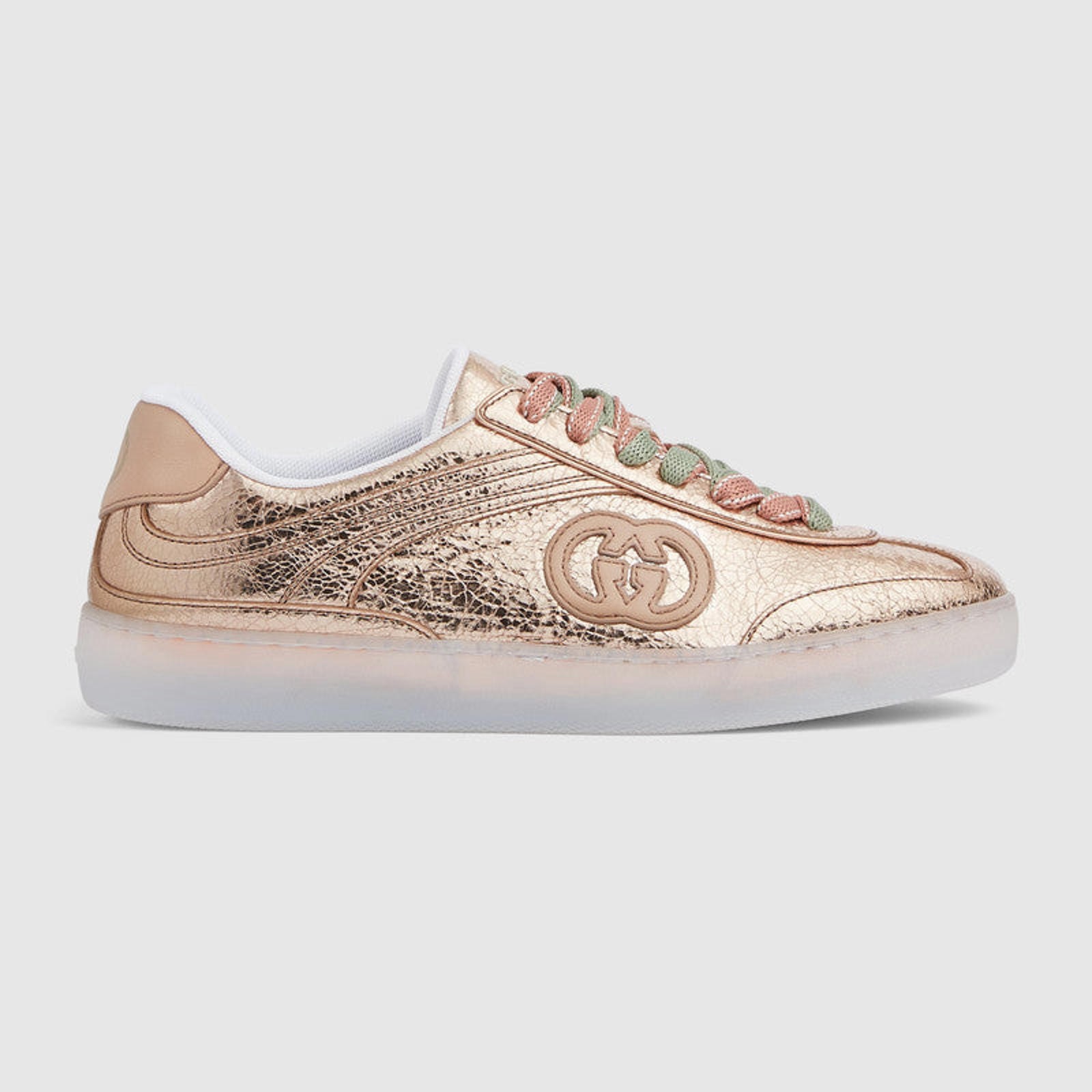 Gucci G75 Metallic Sneakers(PLEASE REQUEST YOUR SIZE BEFORE PURCHASING)
