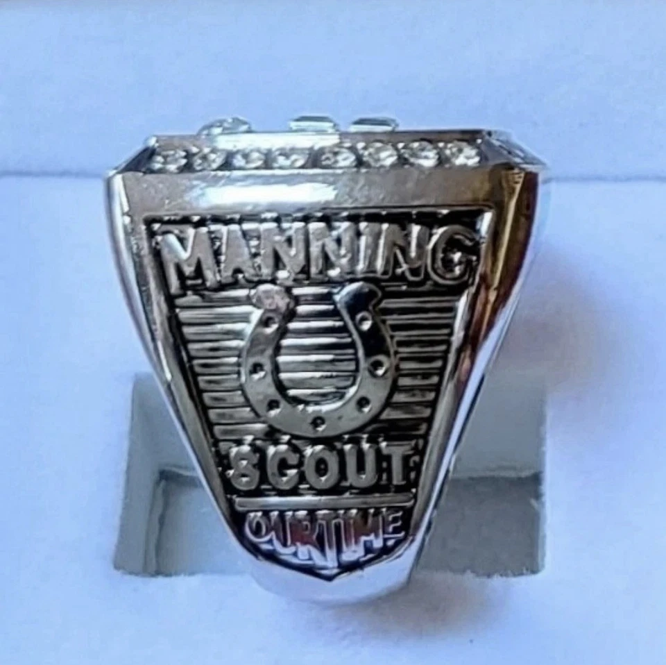 Anillo de campeonato del Super Bowl Peyton Manning 2006 Indianapolis Colts con caja Foto 3 de 4