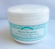 Perlier WHITE ALMOND Rich MOISTURIZING BODY CREAM, 13.5 oz  Sealed!