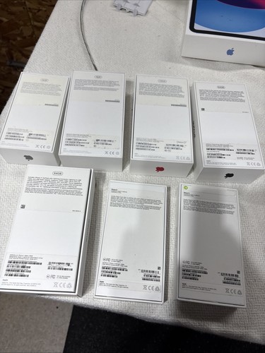 Apple EMPTY Box Lot Of 7 iPhone Boxes EUC - 第 4/17 張圖片