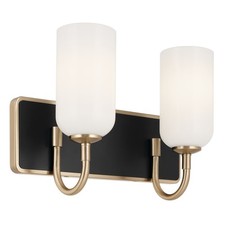 Kichler 55162 Solia 2 Light 15"W Vanity light - Bronze