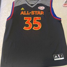 Kevin Durant 2017 All-Star Basketball Jersey Size XL Adidas Golden Warriors KD