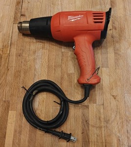 Milwaukee 8975-6 Heat Gun – 570°F & 1000°F – 120V 1400 watt - Working - Nice!