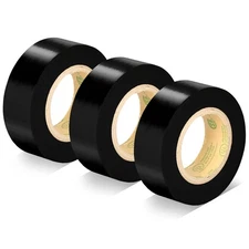 Electrical Tape Black, UL Approved, Industrial Grade Tape, Black 