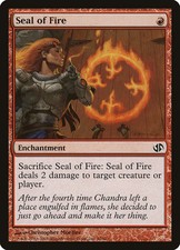 Seal of Fire [Duel Decks: Jace vs. Chandra] Magic MTG
