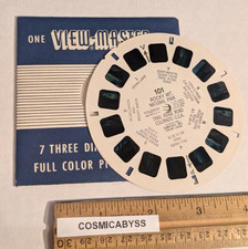 Rocky Mountain National Park View-Master 1949 1 reel 101 Sawyers