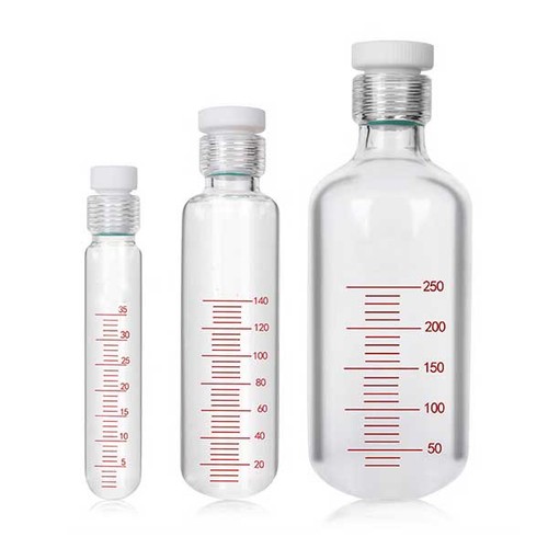 Essential Chemistry Labor Hochdruck Glasflaschen 5ml-150ml Fassungsvermögen - Bild 7 von 8