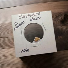 2 Gold Nuggets California Gold  .158 Gram 4921.44 per troy oz