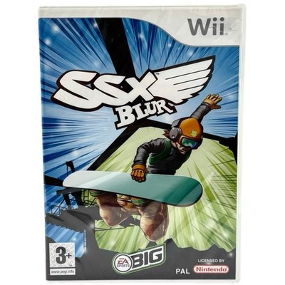 SSX Blur Wii neue Hülle Disc aufbereitet Snowboard-Action