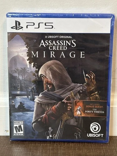 ASSASSIN'S CREED: MIRAGE for Playstation 5 (BRAND NEW & Factory Sealed)