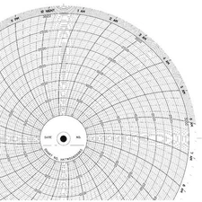 Graphic Controls Clh Hktw0060s965 Chart,10 In,0 To 3000,1 Day,Pk100