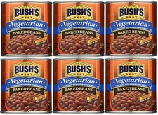 Bush's Best Vegetarian Baked Beans 6 Can Pack