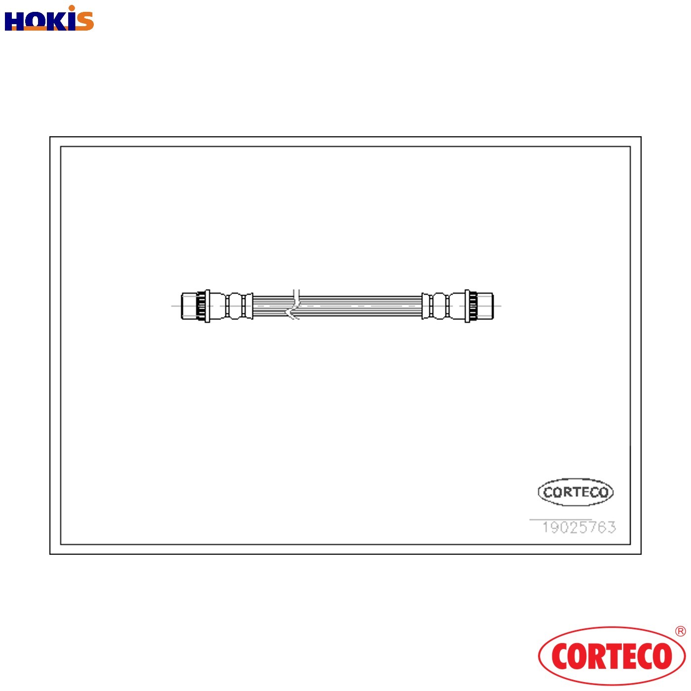 BRAKE HOSE 19025763 FOR RENAULT MASTER/II/Van TRAFIC/Rodeo/Platform/Chassis 3.0L