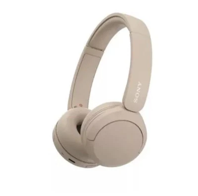 Sony WH-CH520 Over Ear Wireless Bluetooth Headphones WHCH520 - BEIGE