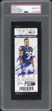 Will Levis Autographed NCAA College Debut PSA 10 Ticket Stub 8/31/2019 Signed