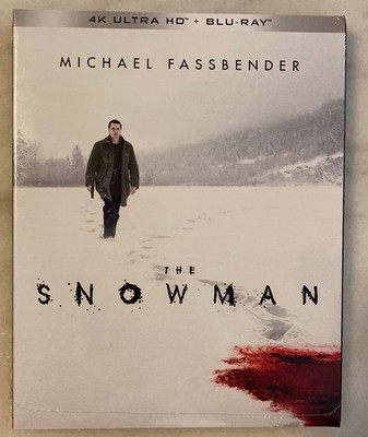 THE SNOWMAN (4K UHD + Blu-ray, 2026) Slipcover; Michael Fassbender; NEW SEALED