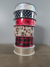 Kirkland Christmas Wire-Edged Ribbon 2.5" wide 50 yards New You Pick 