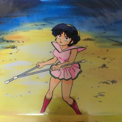 Ranma 1/2 Akane Tendo Original Animation Cel Genga Sketch Copy Rare Anime JAPAN