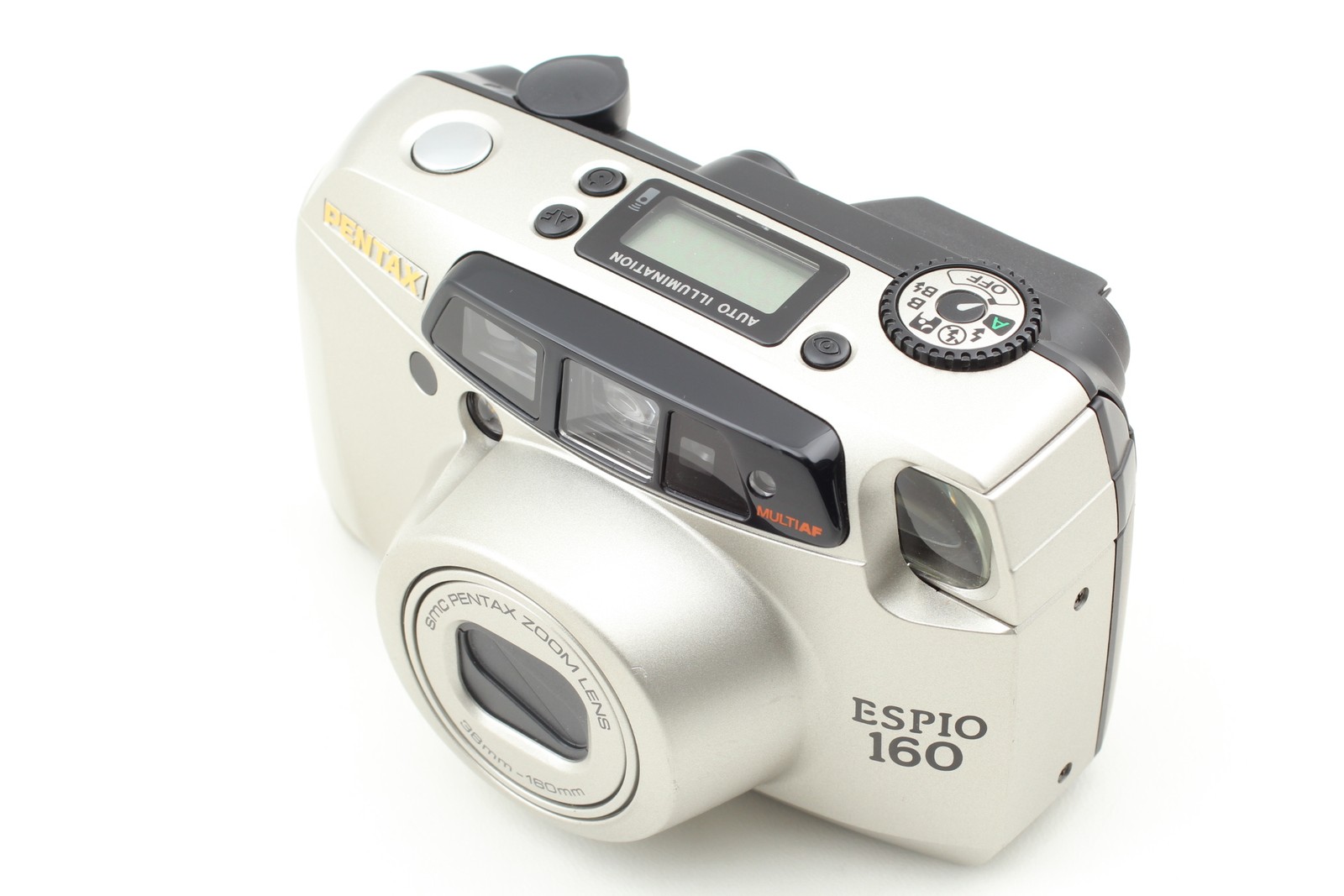 [MINT w/CASE, STRAP & BATT.] Pentax ESPIO 160 Point & Shoot Film Camera Fr JAPAN