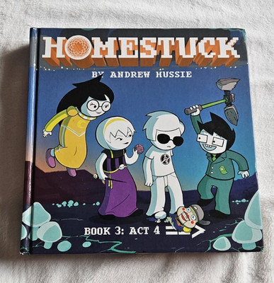 VIZ Media Homestuck Book 3: Act 4 Hardcover Graphic Novel by Andrew Hussie