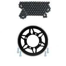 219 112 Link Chain 76T Rear Sprocket For Racing Go Kart ATV Quad Mini bike US