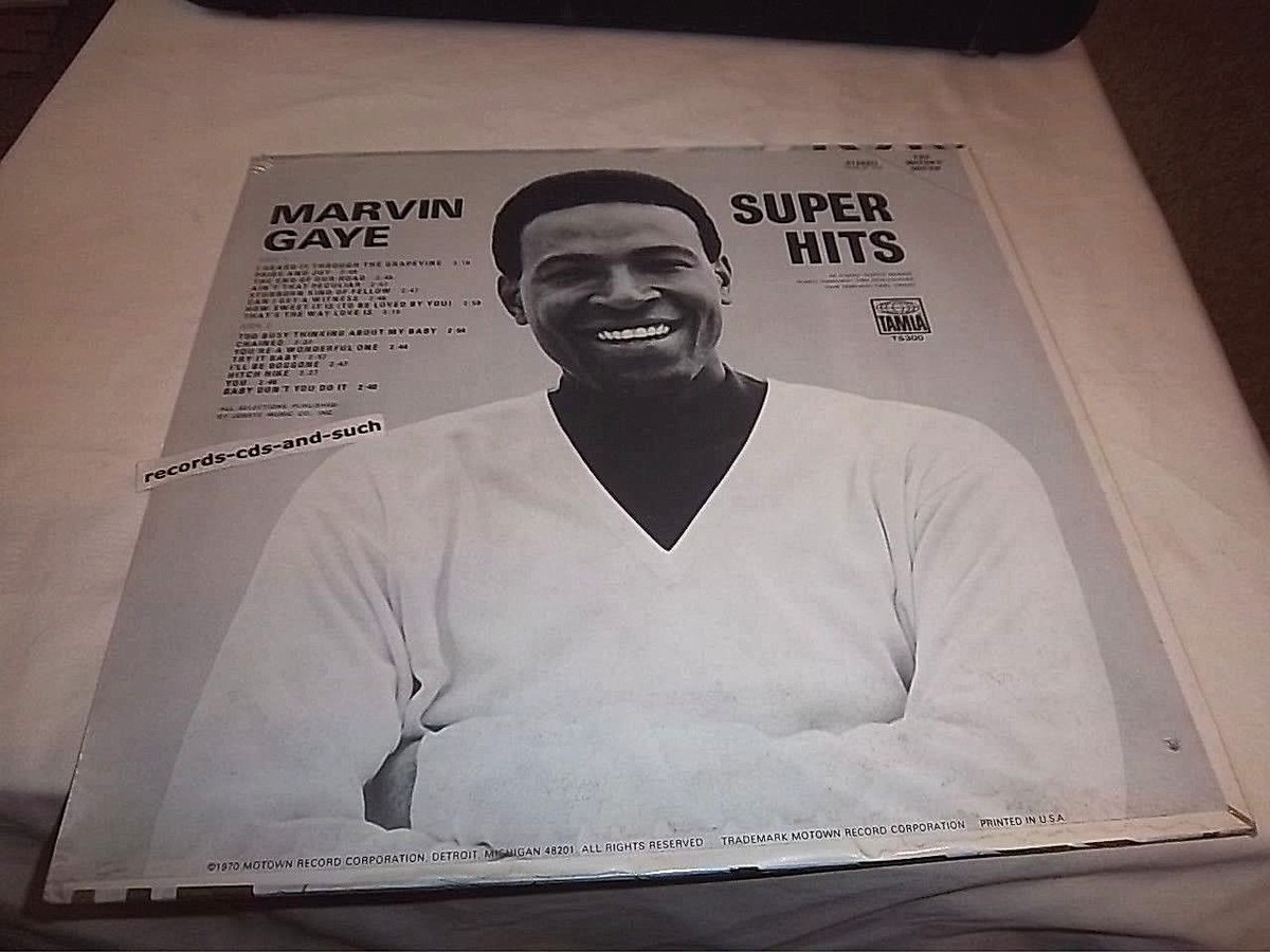 MARVIN GAYE-SUPER HITS-TAMLA TS300-NEW SEALED 1970 VINYL RECORD
