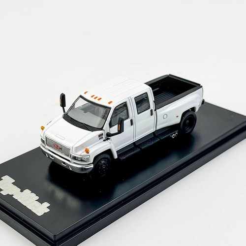 GOC 1/64 Chevrolet Kodiak GMC Toplick Pickup Metal Diecast Model Car White Gifts - Picture 14 of 18