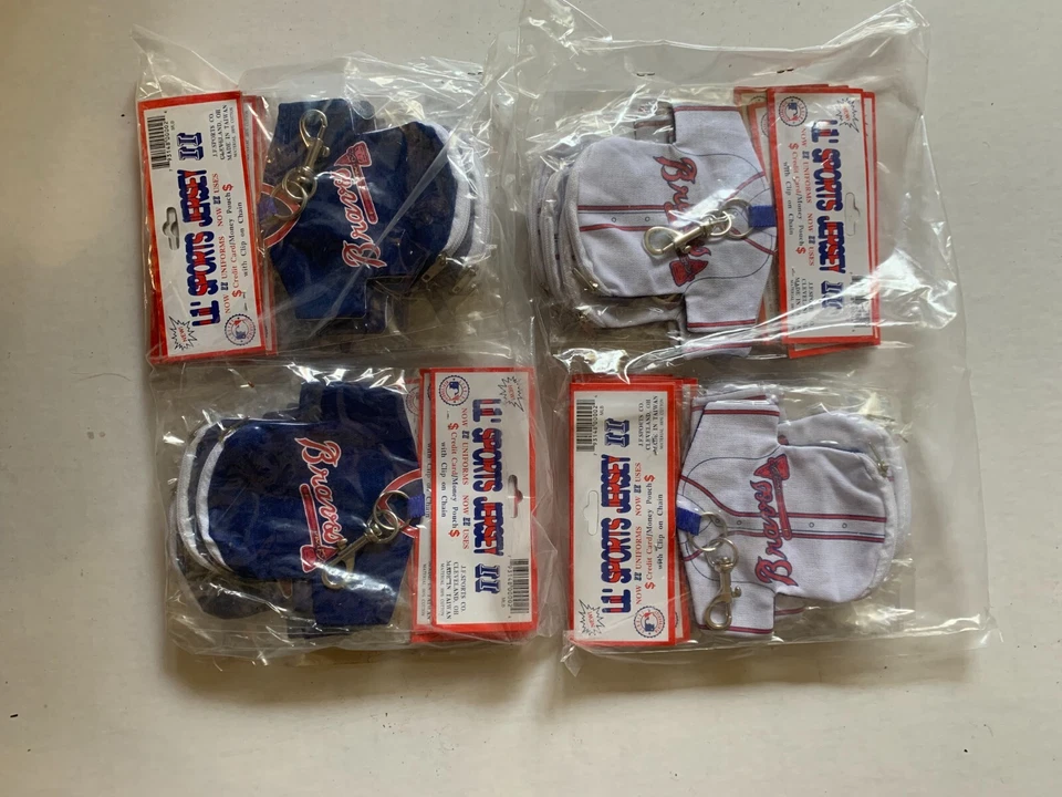 J.F. Sports -  24 -Atlanta Braves Jersey Key Chains - Image 2 of 4
