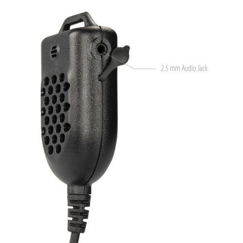 Small Light Duty Speaker Mic PTT Adio Plug for Hytera HYT TC-700 TC-610 TC-510 - Picture 4 of 6