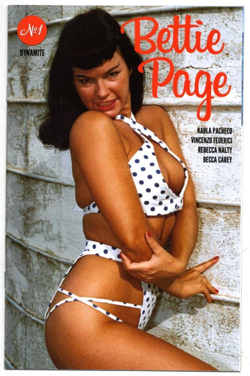 ベティページ BETTIE PAGE #1 E, VF/NM, Photo cover, 2020 V3, Betty, more in